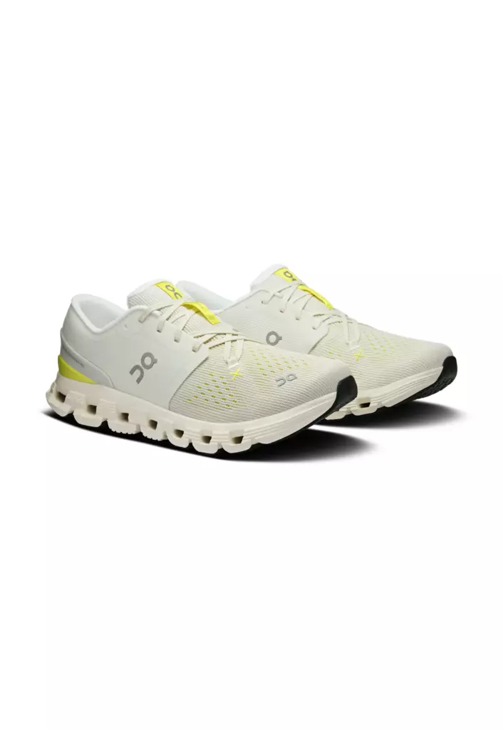 Кроссовки для бега On Cloud X 4 Ivory Lime