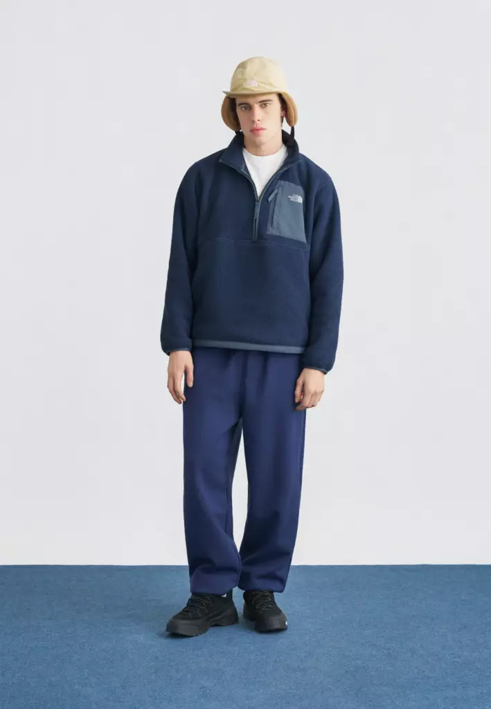 Мужская юмиори с застежкой-молнией The North Face 1/4 summit navy/granite grey