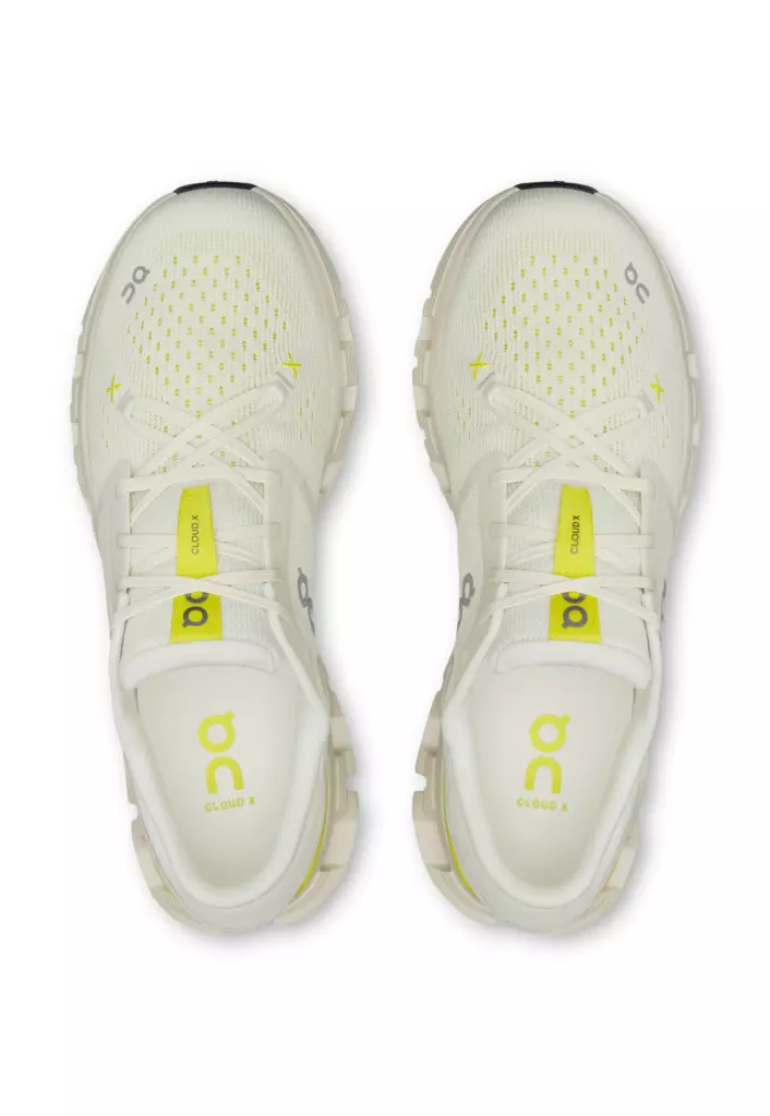 Кроссовки для бега On Cloud X 4 Ivory Lime