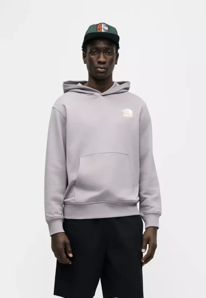 Худи The North Face - transcendent grey