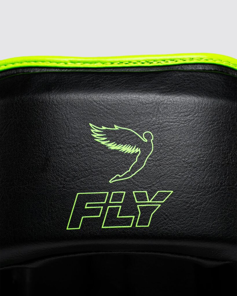 Боксёрский шлем Fly OPEN FACE X HEADGUARD Black/Neon