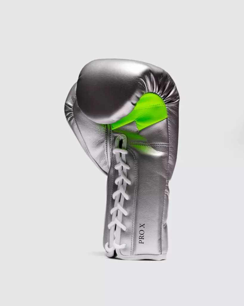 Боксёрские перчатки Fly SUPERLACE PRO X 2 GLOVES Silver/Neon