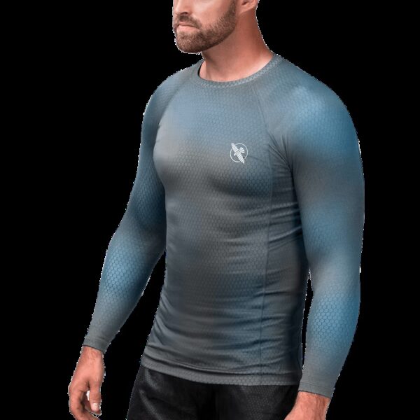 Рашгард Hayabusa GREY/AQUA