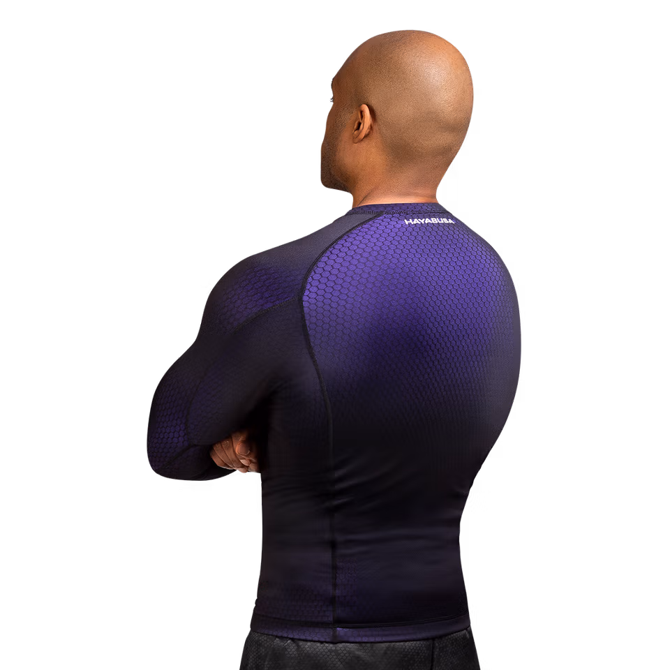 Рашгард Hayabusa BLACK/PURPLE