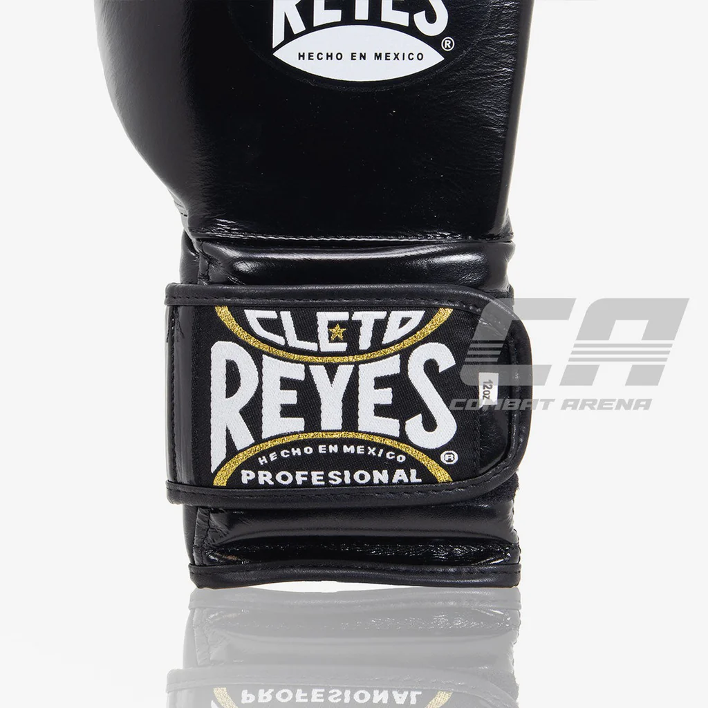 Боксёрские перчатки Cleto Reyes CE6 чёрно-серебрянные