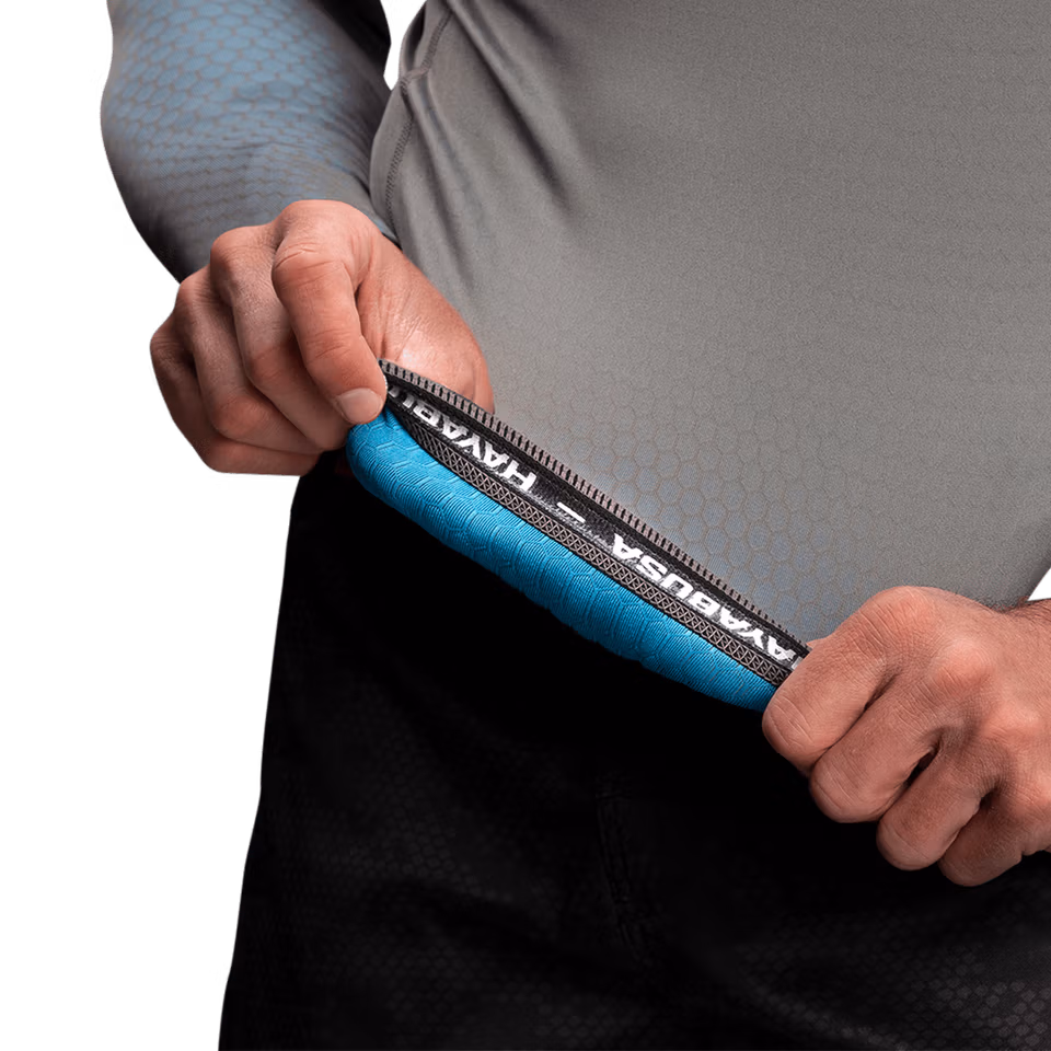Рашгард Hayabusa GREY/AQUA
