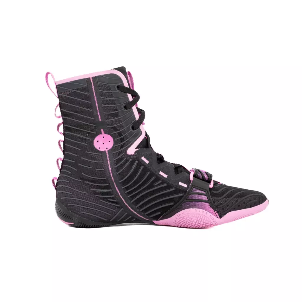 Боксёрки Nike Hyperko 3 чёрно-пурпурные