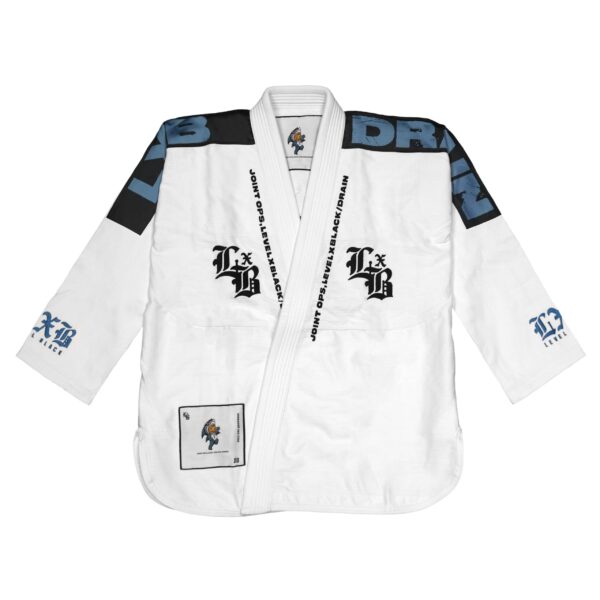 Кимоно Level x Black Drain White