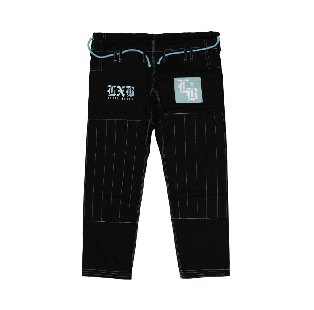 Кимоно Level x Black TEAL PYTHON чёрное