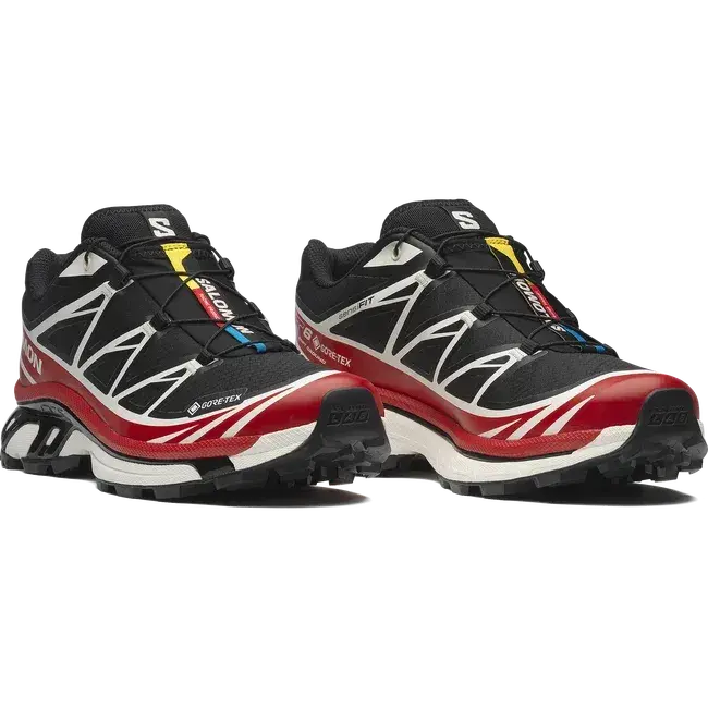 Salomon XT-6 GTX "Black Flame Scarlet"