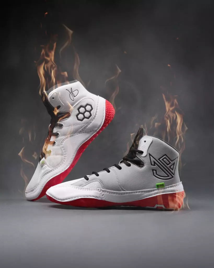 Борцовки RUDIS JB1 ADULT WRESTLING SHOES - WHITE HOT