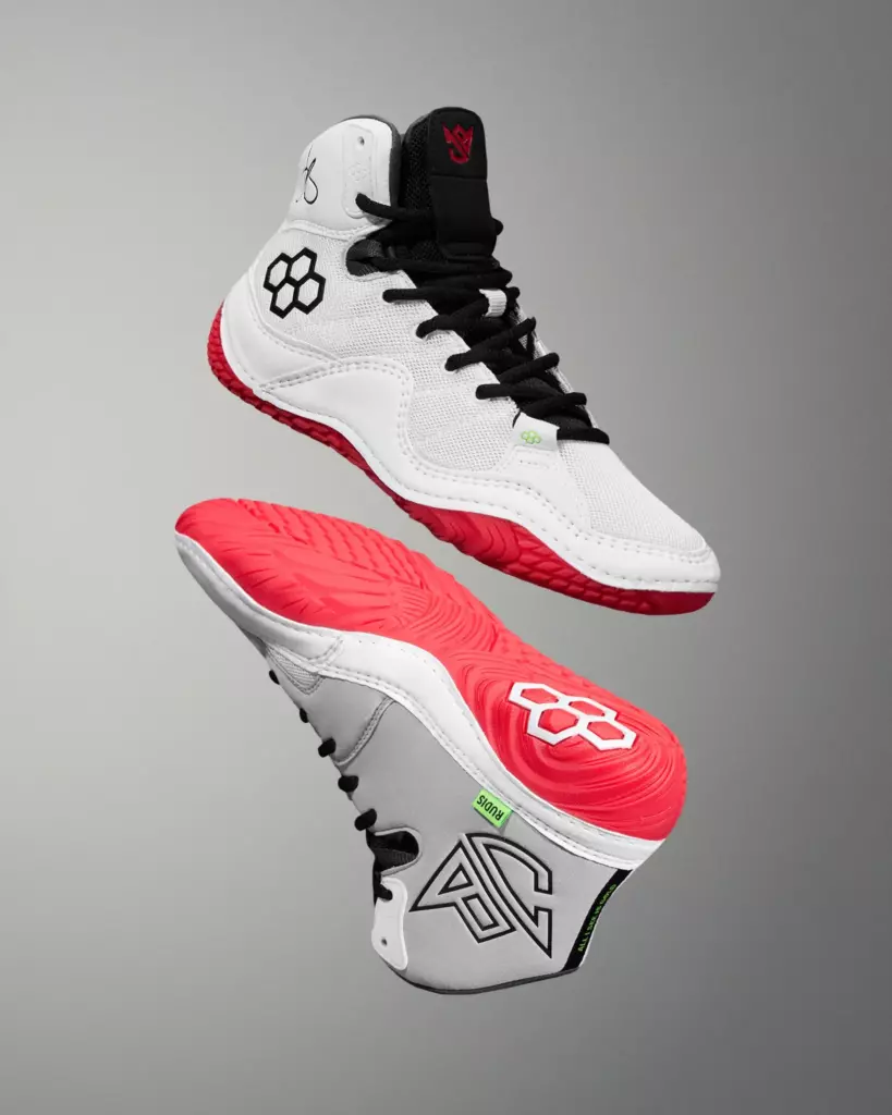 Борцовки RUDIS JB1 ADULT WRESTLING SHOES - WHITE HOT