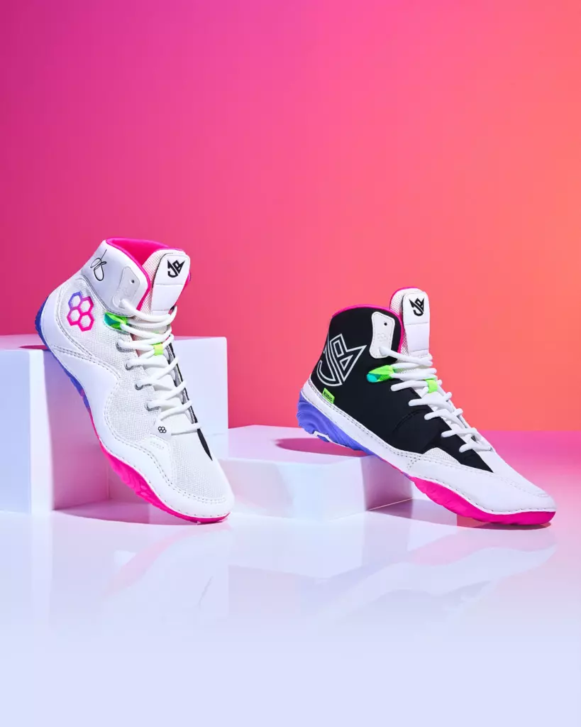 Борцовки RUDIS JB1 ADULT WRESTLING SHOES - NEON SURGE