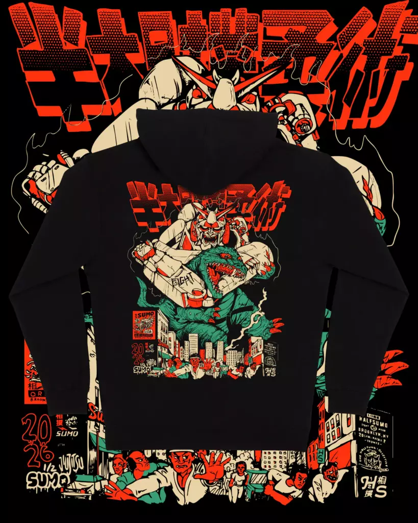 Толстовка Half Sumo Mekka