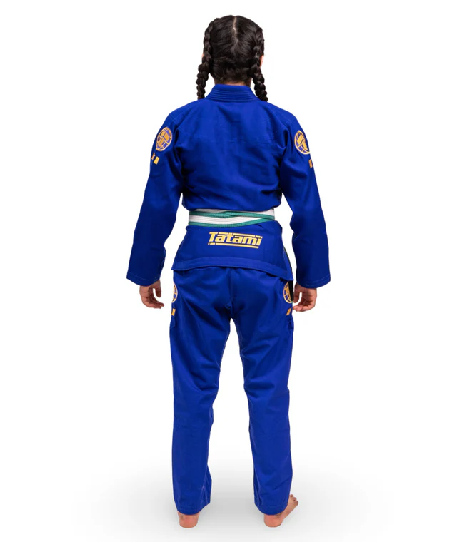 Детское кимоно Tatami PRO SERIES - BLUE & CHAMPION GOLD