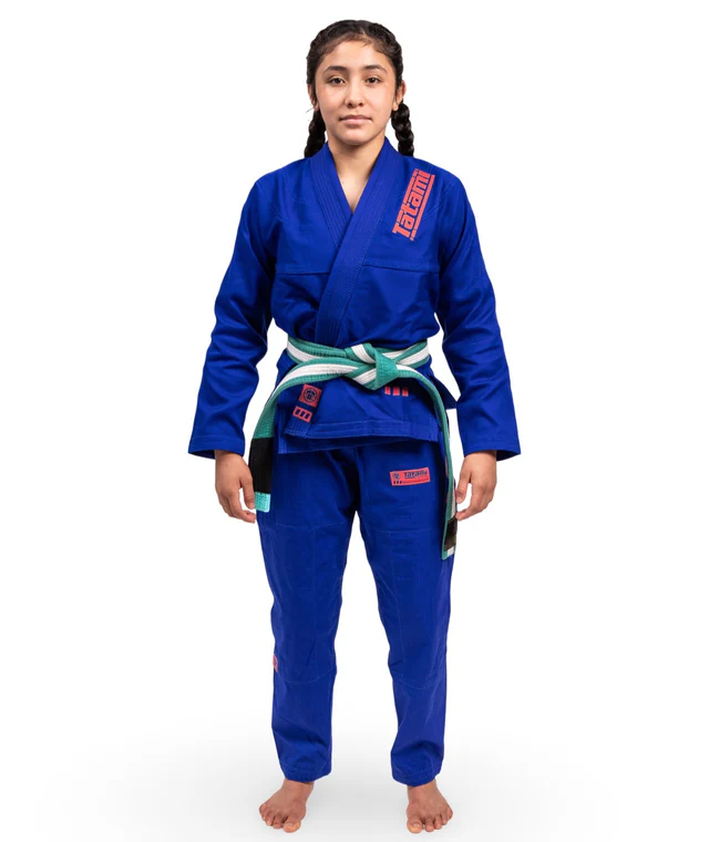 Детское кимоно Tatami PRO SERIES - BLUE & WILD ROSE