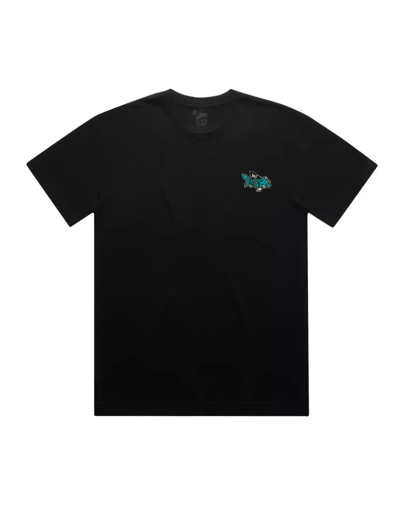 Футболка Half Sumo Koi - black