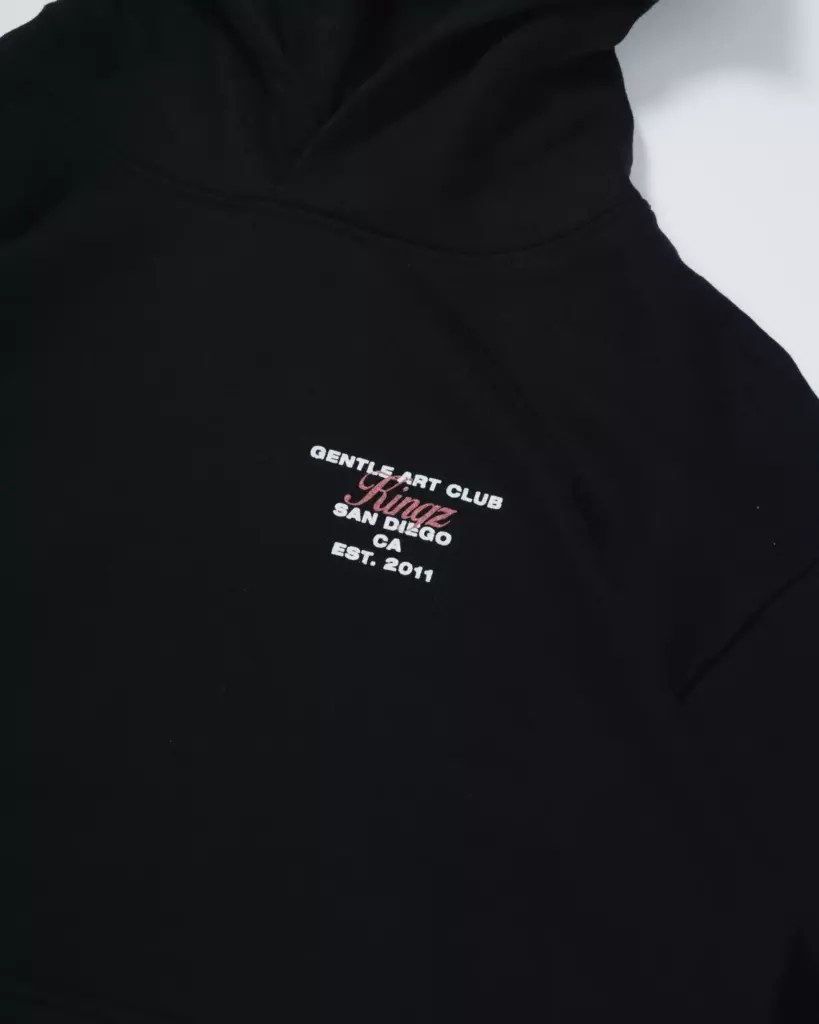 Худи KINGZ Gentle Art Club - BLACK