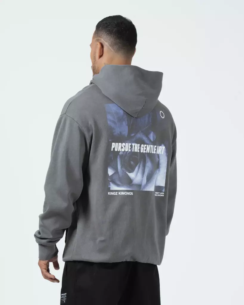 Худи KINGZ Gentle Art - GREY