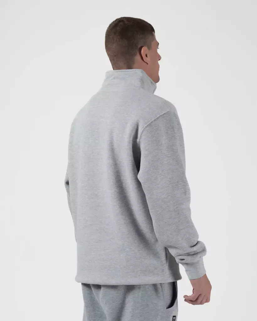 Свитшот на молнии KINGZ Script Quarter - Grey