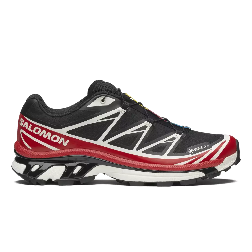 Salomon XT-6 GTX "Black Flame Scarlet"