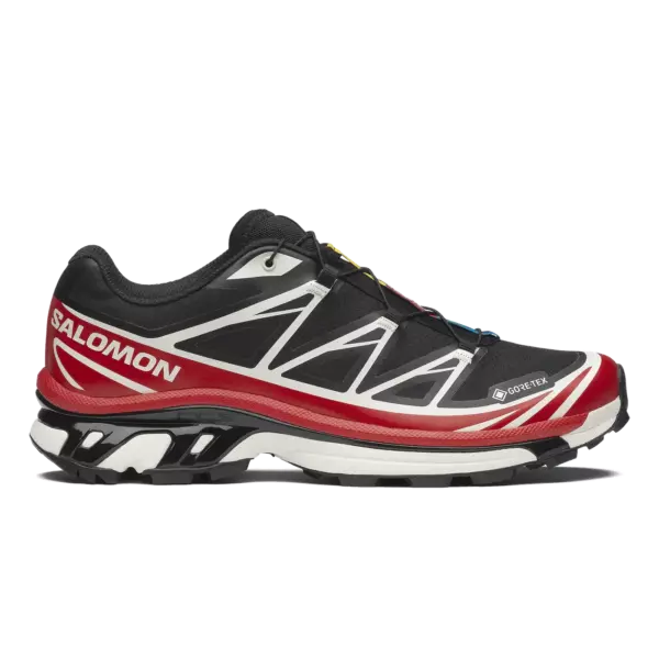 Salomon XT-6 GTX "Black Flame Scarlet"