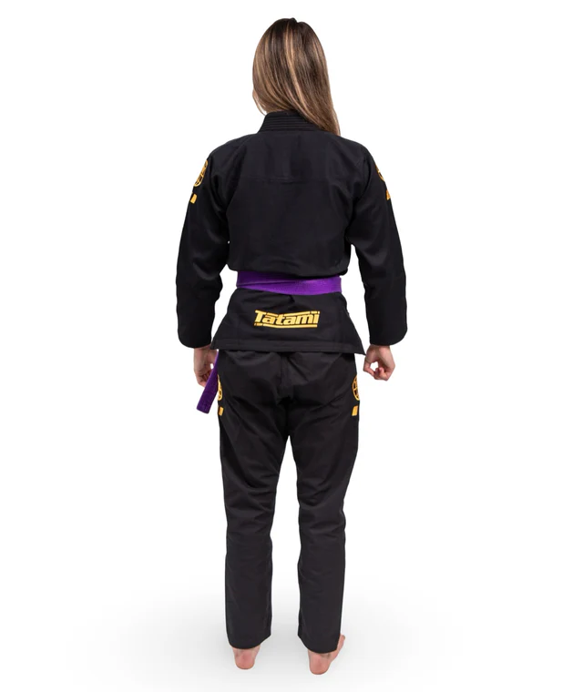 Кимоно женское Tatami BJJ LADIES PRO SERIES - BLACK & CHAMPION GOLD