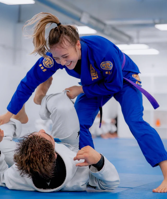 Кимоно женское Tatami BLUE & CHAMPION GOLD