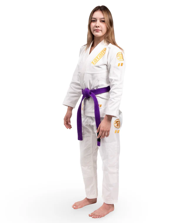 Кимоно женское Tatami LADIES PRO SERIES - WHITE & CHAMPION GOLD