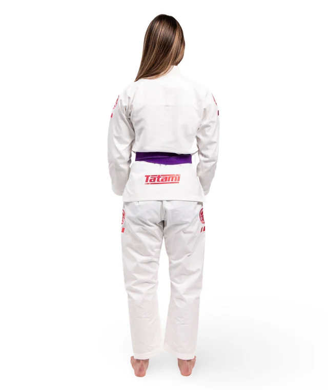 Кимоно женское Tatami LADIES PRO SERIES - WHITE & WILD ROSE