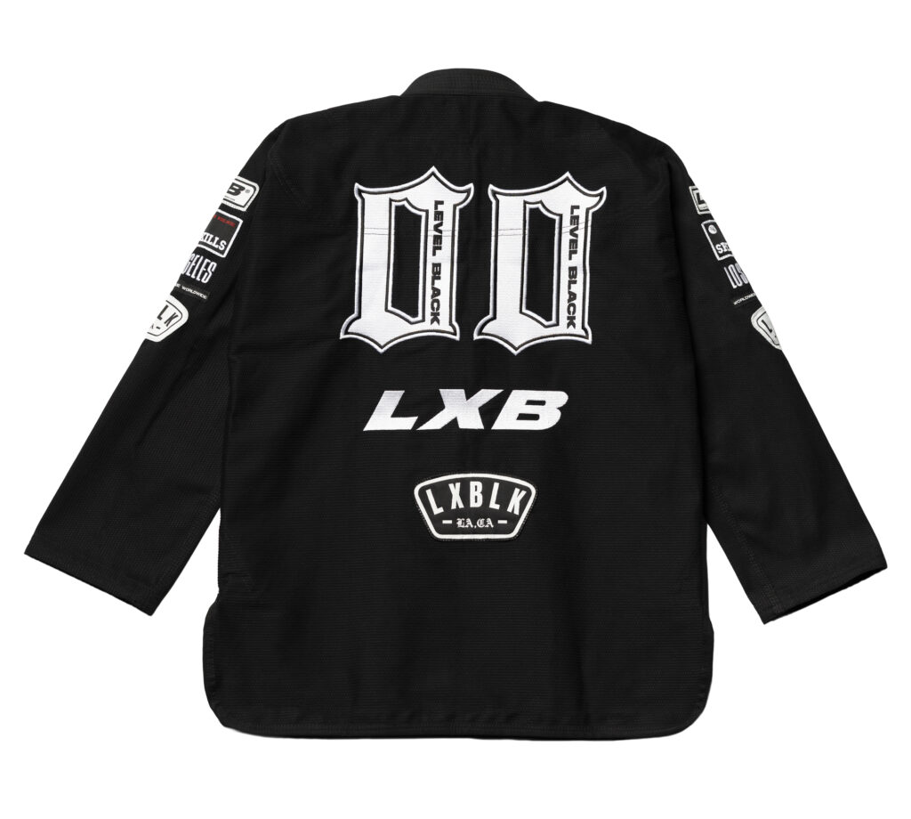 Кимоно Level x Black SPEED KILLS чёрное