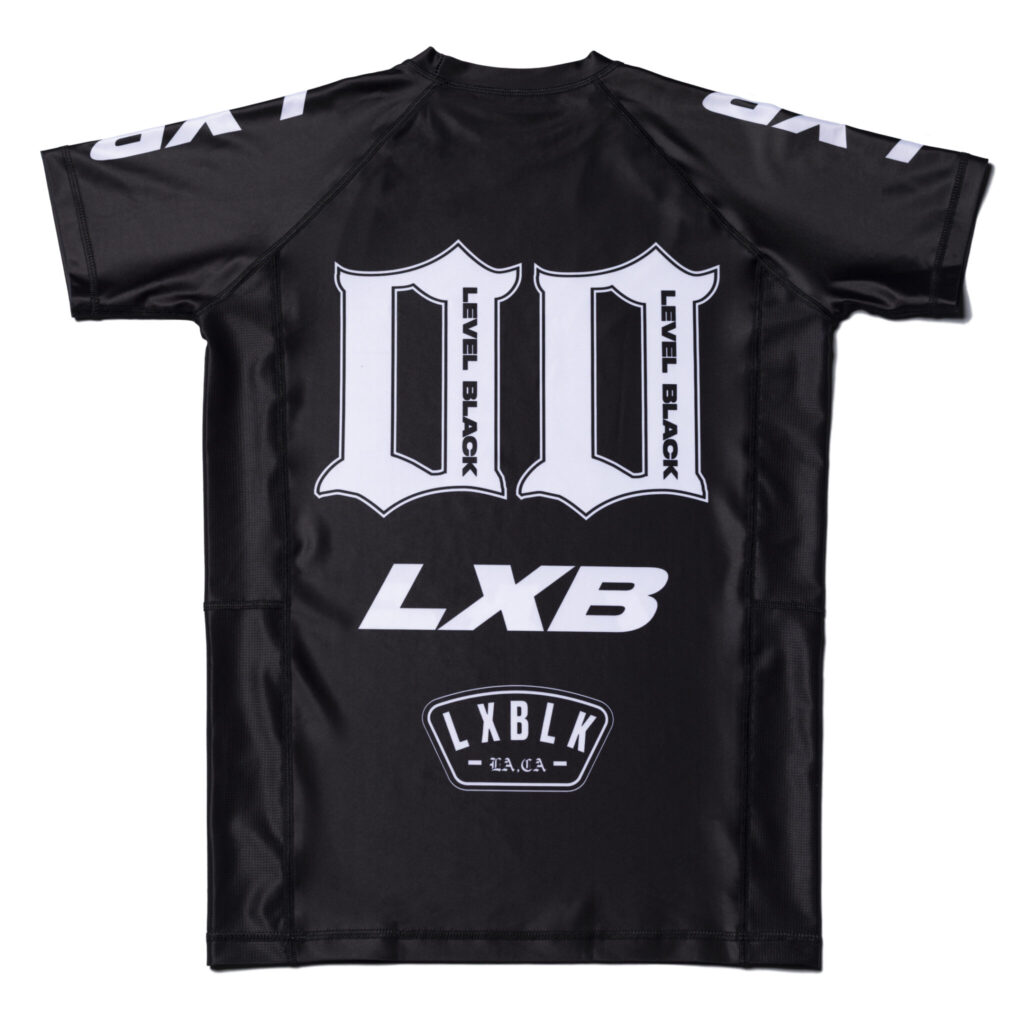 Рашгард Level x Black SPEED KILLS BLACK