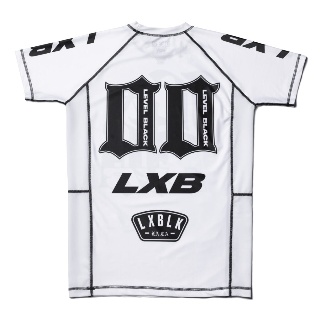 Рашгард Level x Black SPEED KILLS WHITE