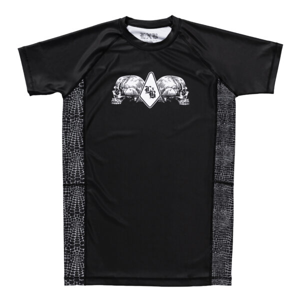 Рашгард Level x Black GOTHIC SERPENT чёрный