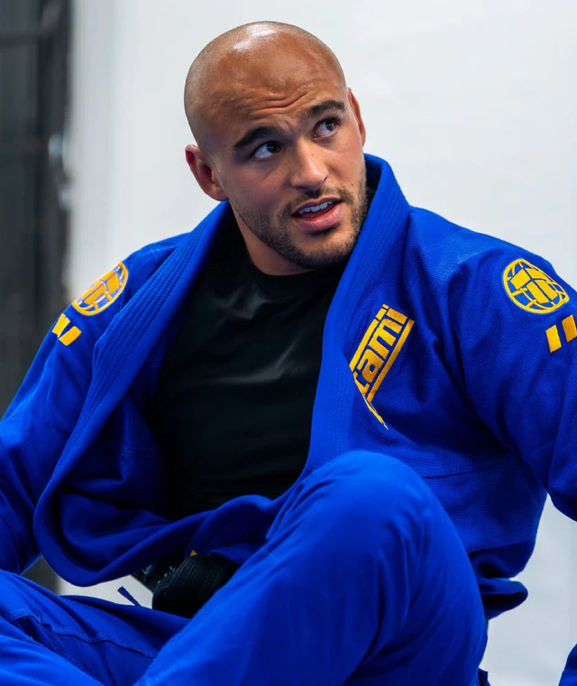 Кимоно Tatami PRO SERIES GI - BLUE & CHAMPION GOLD
