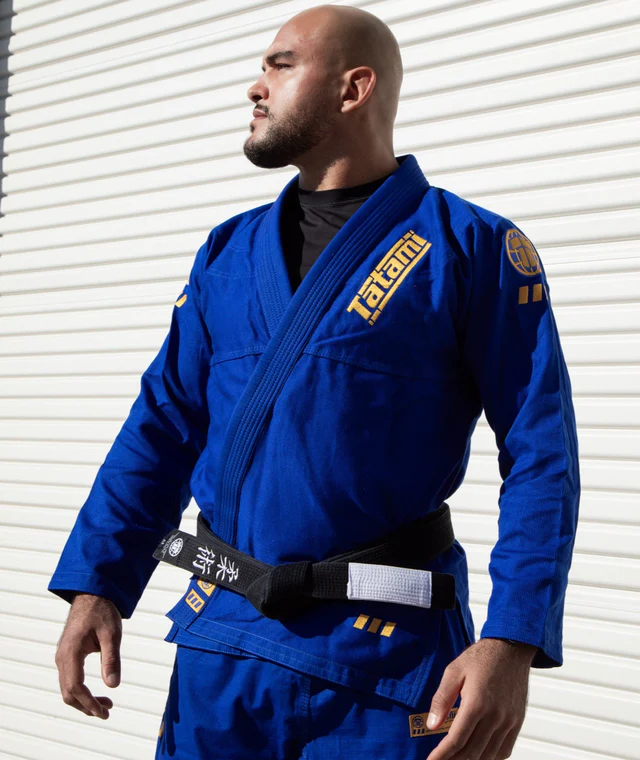 Кимоно Tatami PRO SERIES GI - BLUE & CHAMPION GOLD
