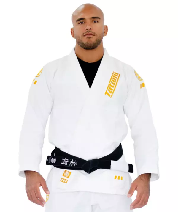 Кимоно Tatami PRO SERIES - WHITE & CHAMPION GOLD
