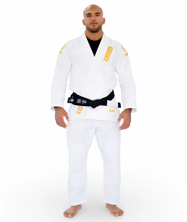 Кимоно Tatami PRO SERIES - WHITE & CHAMPION GOLD