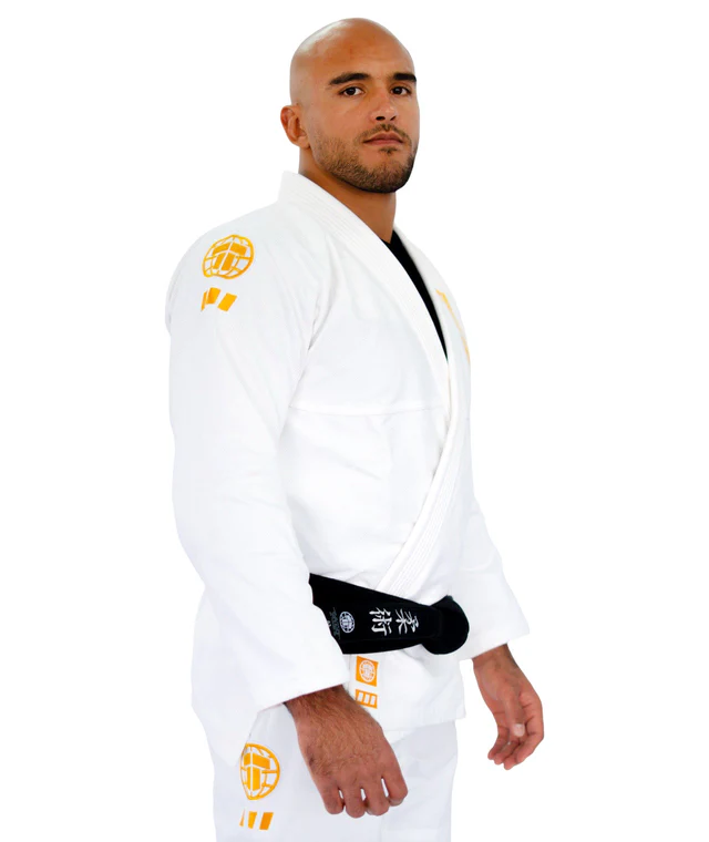 Кимоно Tatami PRO SERIES - WHITE & CHAMPION GOLD