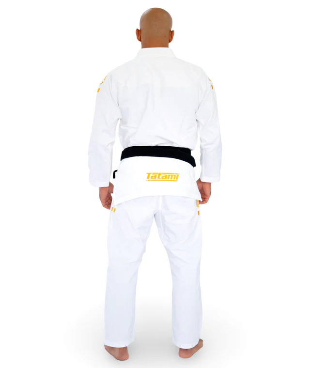 Кимоно Tatami PRO SERIES - WHITE & CHAMPION GOLD