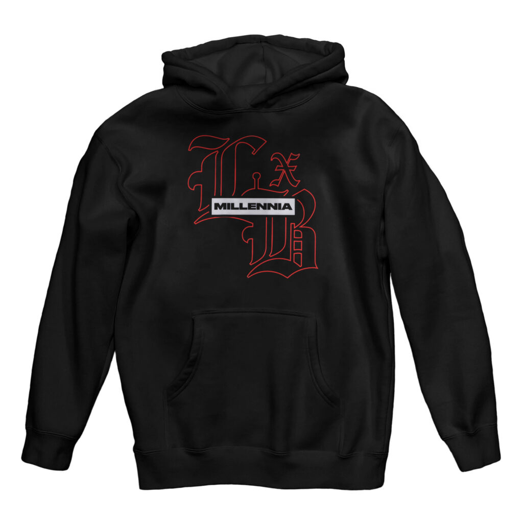 Худи Level x Black X Millennia Ultra Premium - PREORDER