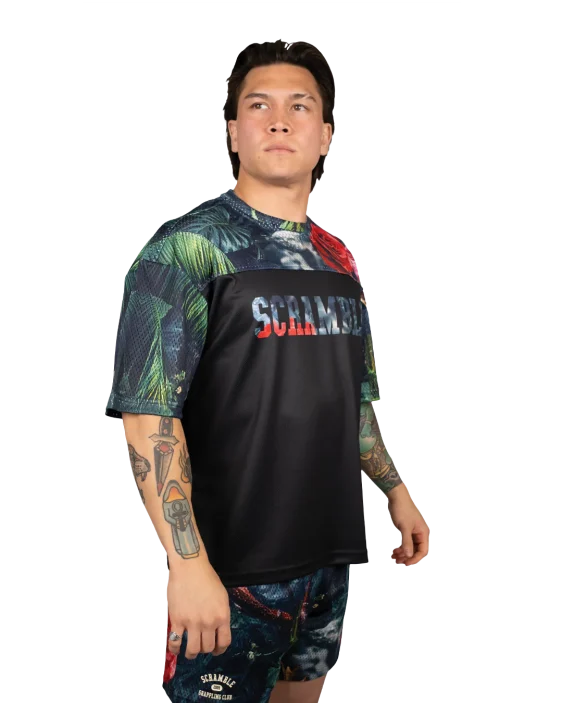 Тренировочная футболка Scramble – WOODLAND CAMO