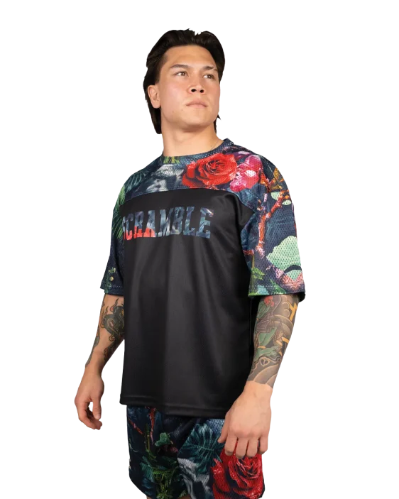 Тренировочная футболка Scramble – WOODLAND CAMO