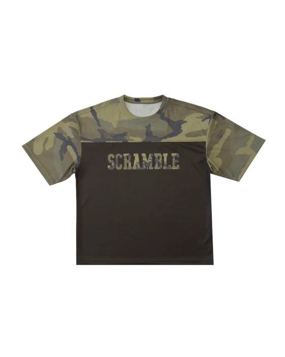 Тренировочная футболка Scramble – WOODLAND CAMO