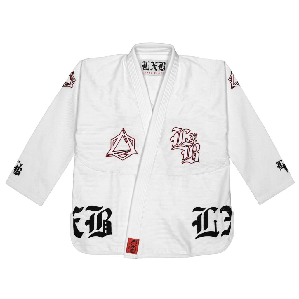 Кимоно Level x Black x Peerless - White