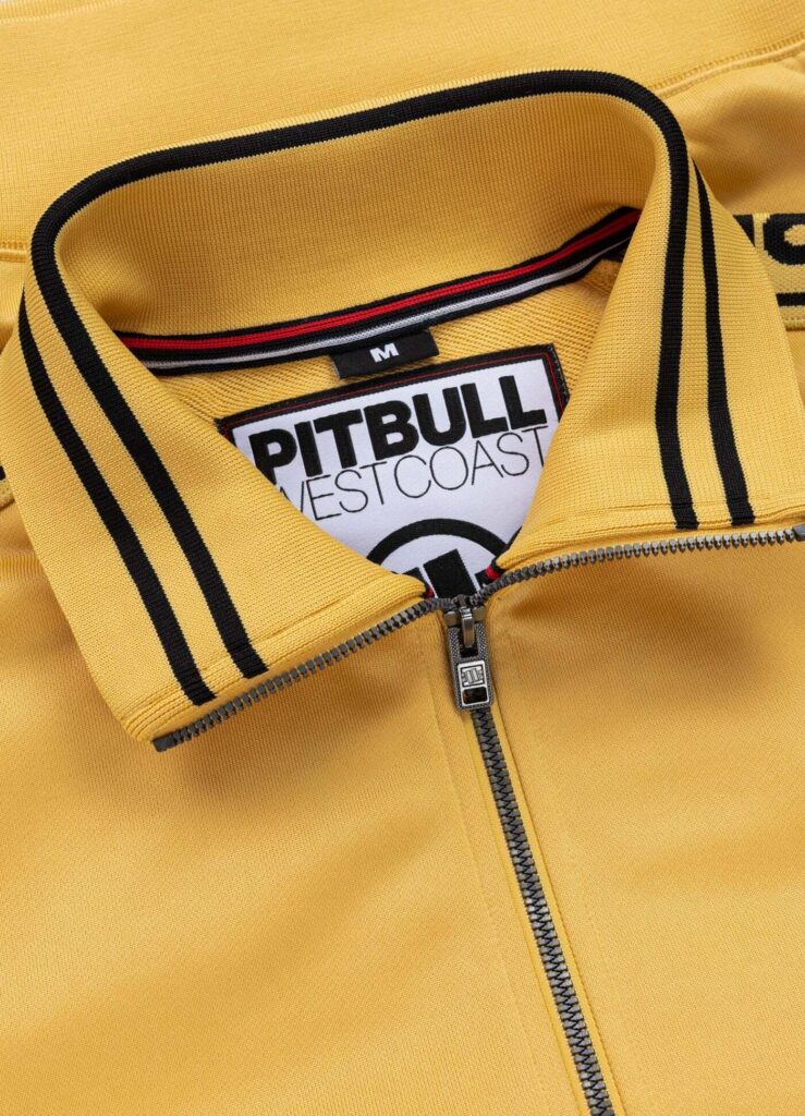 Олимпийка PITBULL OLDSCHOOL TAPE LOGO жёлтая