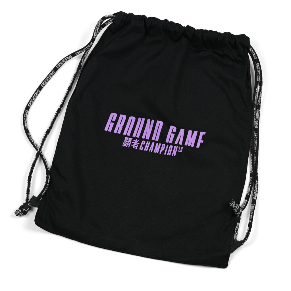 Женское Кимоно Ground Game CHAMPION 3.0 LAVENDER чёрное