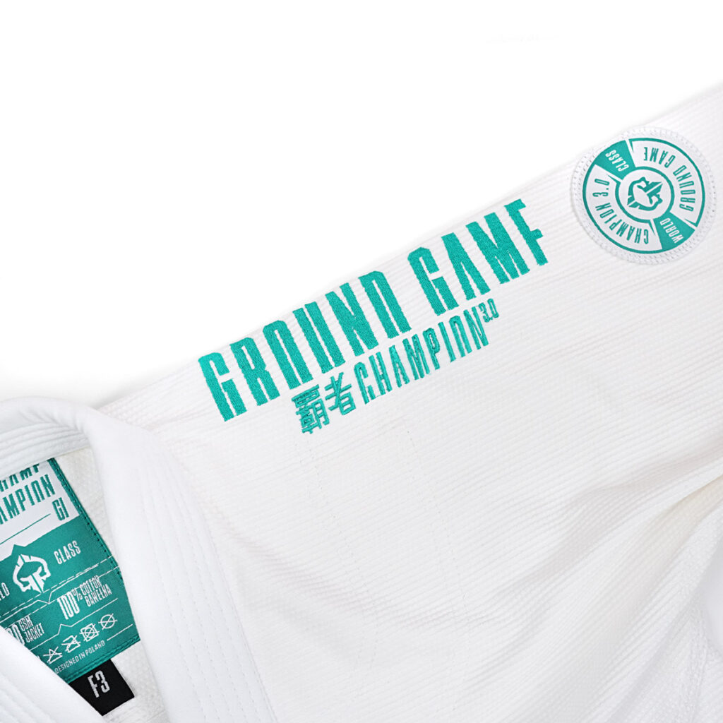 Женское Кимоно Ground Game CHAMPION 3.0 MINT белое
