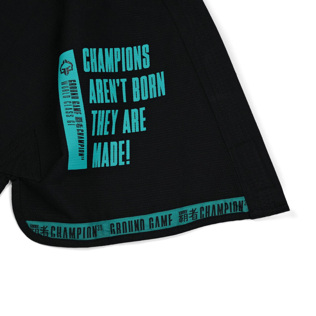 Женское Кимоно Ground Game CHAMPION 3.0 MINT чёрное