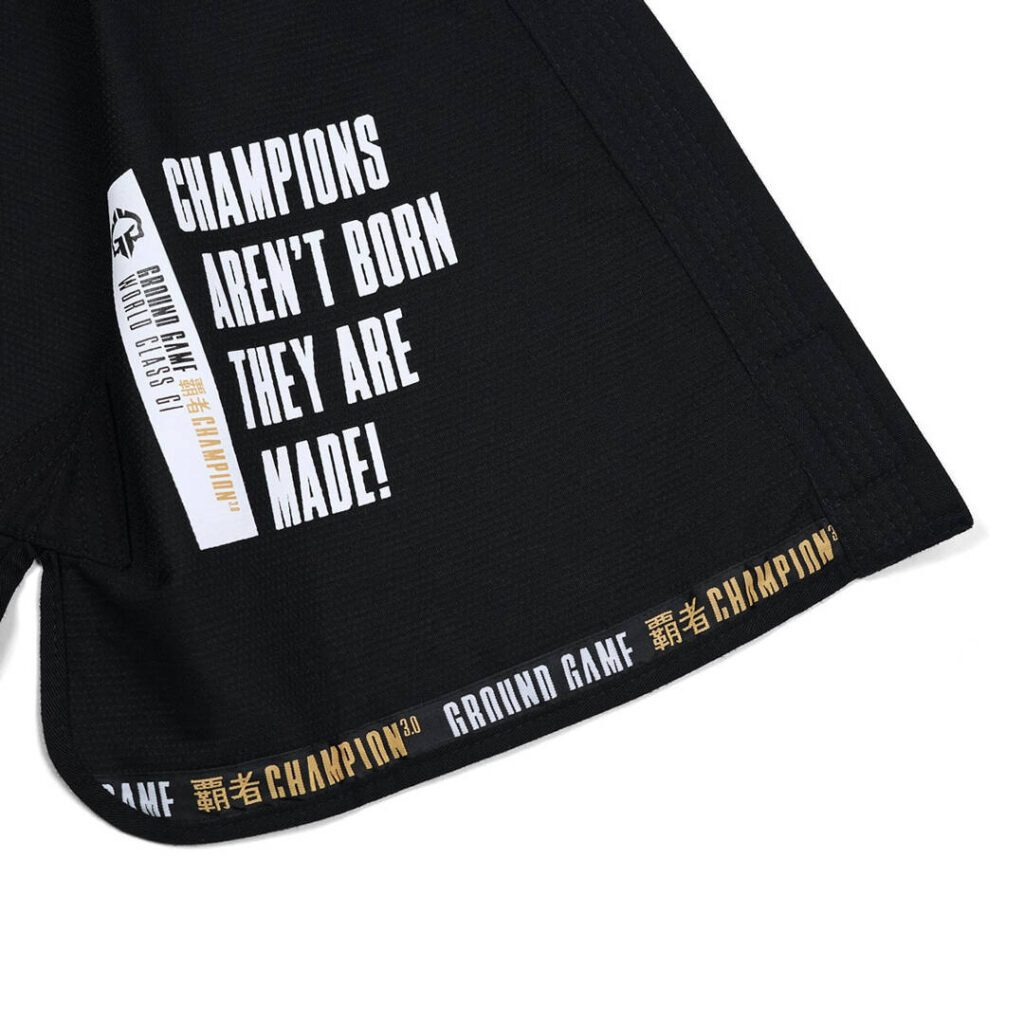 Кимоно Ground Game Champion 3.0 чёрное